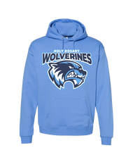 Load image into Gallery viewer, Light Blue Wolverine Hoodie