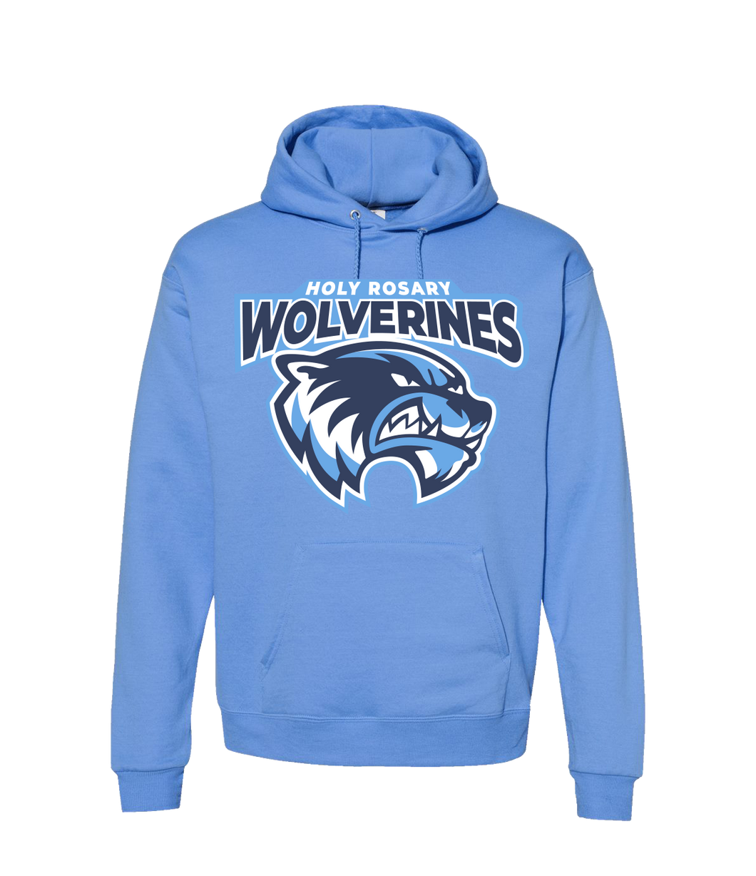 Light Blue Wolverine Hoodie