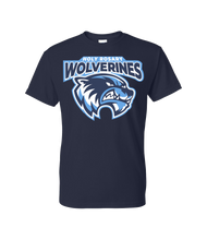 Load image into Gallery viewer, Navy Blue Short Sleeve Wolverine T-Shirt
